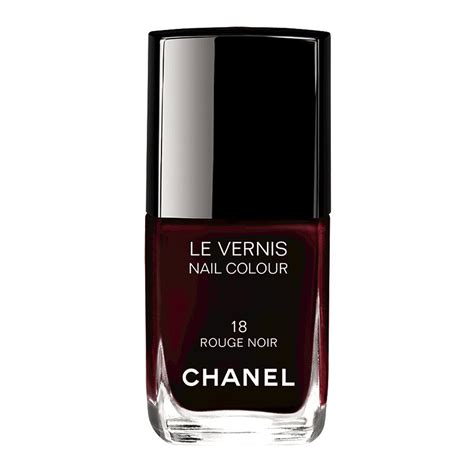 le vernis chanel rouge noir